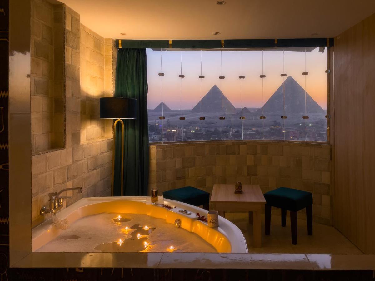 Kafret el-Gabal Jumeirah Pyramids View Inn מראה חיצוני תמונה