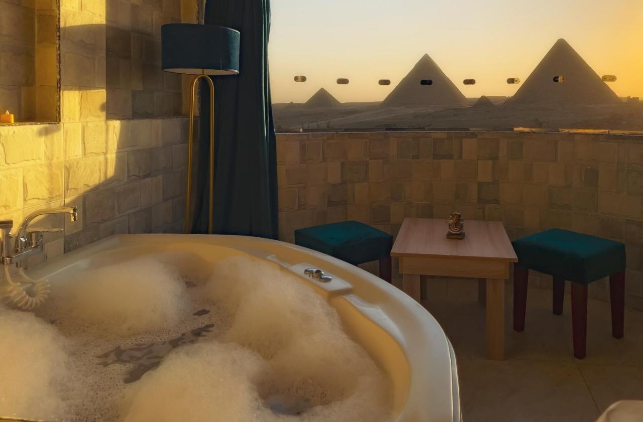 Kafret el-Gabal Jumeirah Pyramids View Inn מראה חיצוני תמונה