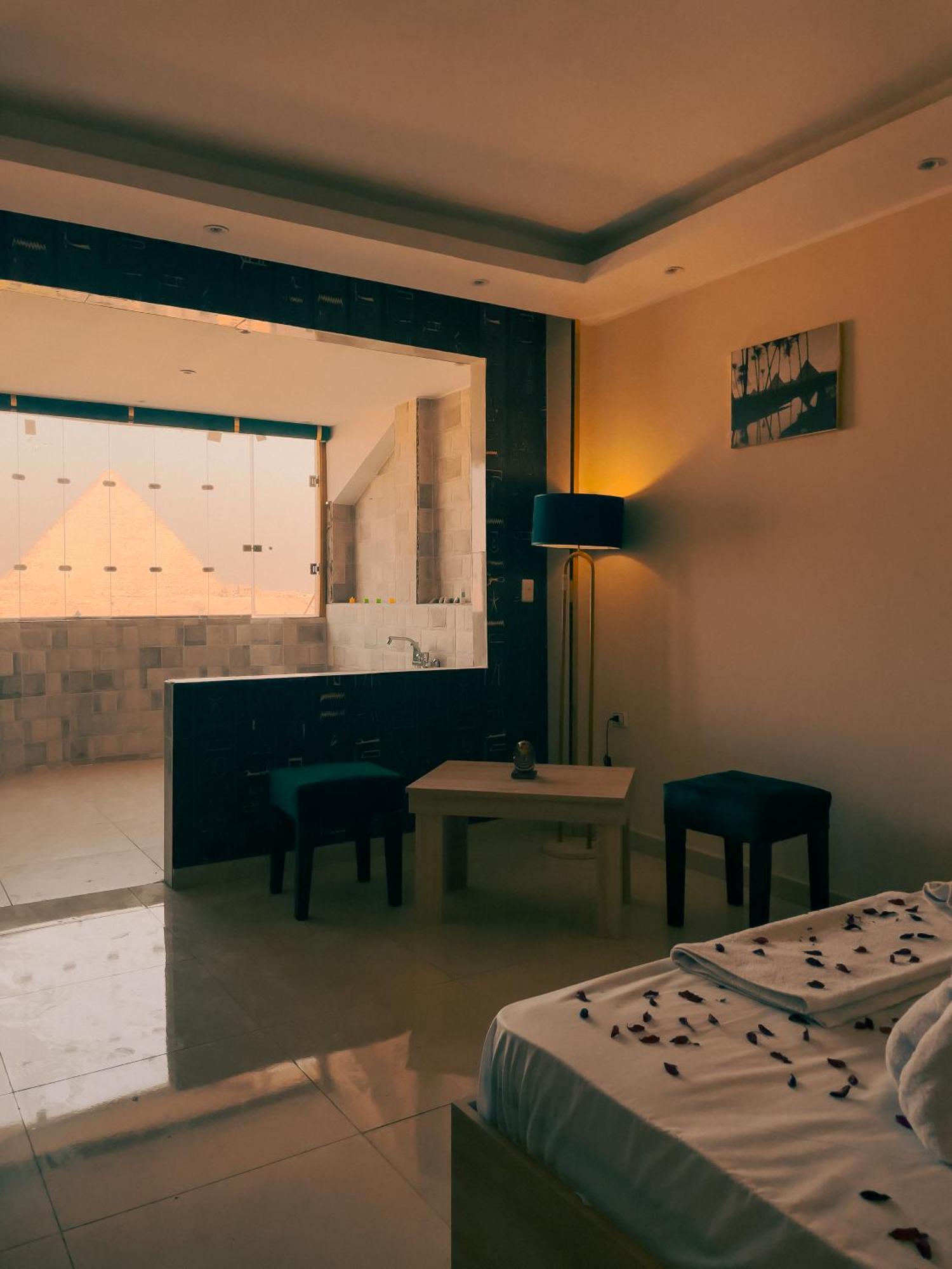 Kafret el-Gabal Jumeirah Pyramids View Inn מראה חיצוני תמונה
